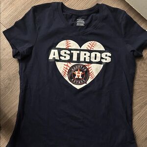 Genuine Merchandise Navy Astros Kids Tee